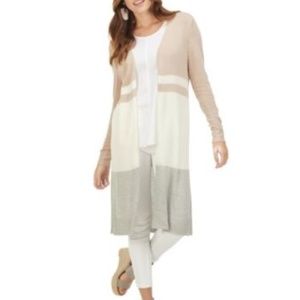 MudPie Striped Cardigan